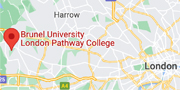 Brunel University London Pathway College map