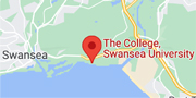 The College, Swansea University map