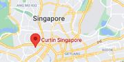 Curtin Singapore map