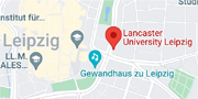 Lancaster University Leipzig map