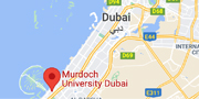 Murdoch Dubai map