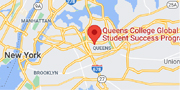 Queens College Global Student Success Program map