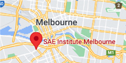 SAE Melbourne map