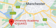 University Academy 92 map
