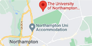 University of Northampton International College map